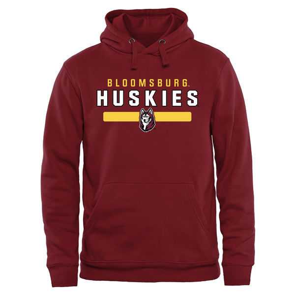 Men's Bloomsburg Huskies Team Strong Pullover Hoodie - Garnet,We sell and wholesale Men's Bloomsburg Huskies Team Strong Pullover Hoodie - Garnet on line form chian!